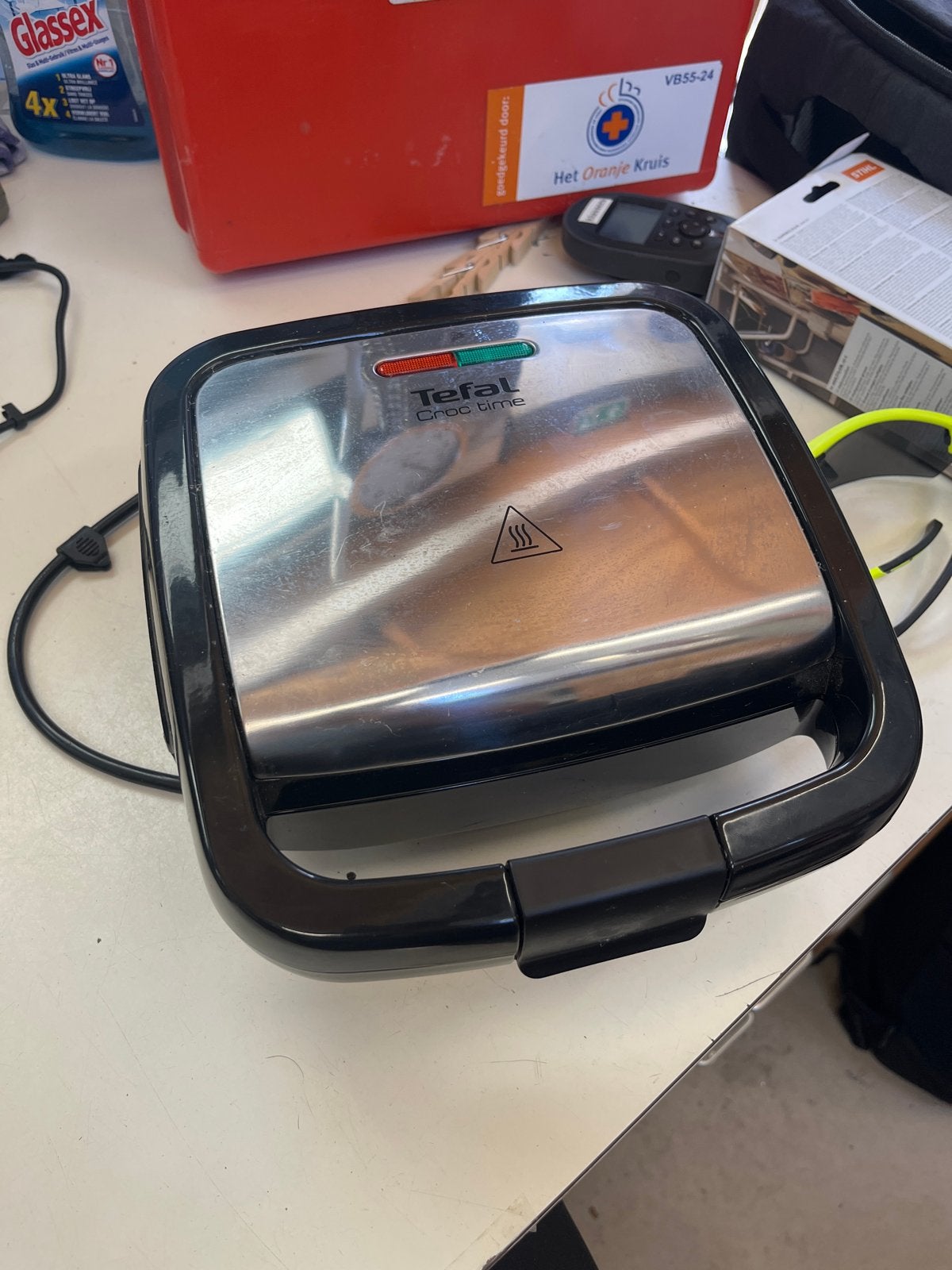 Tefal Croc Time tosti-apparaat/grill, Ophalen, Gebruikt