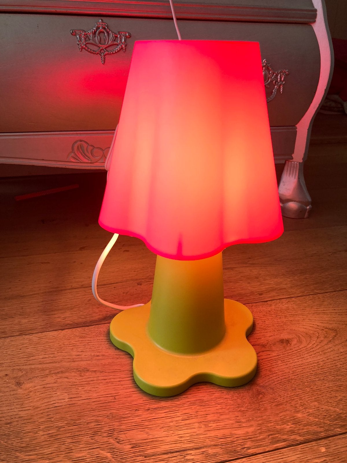 Ikea Manmut lamp bloem vintage retro Morton Kjelstrup, Ophalen of Verzenden, Nieuw, Kunststof