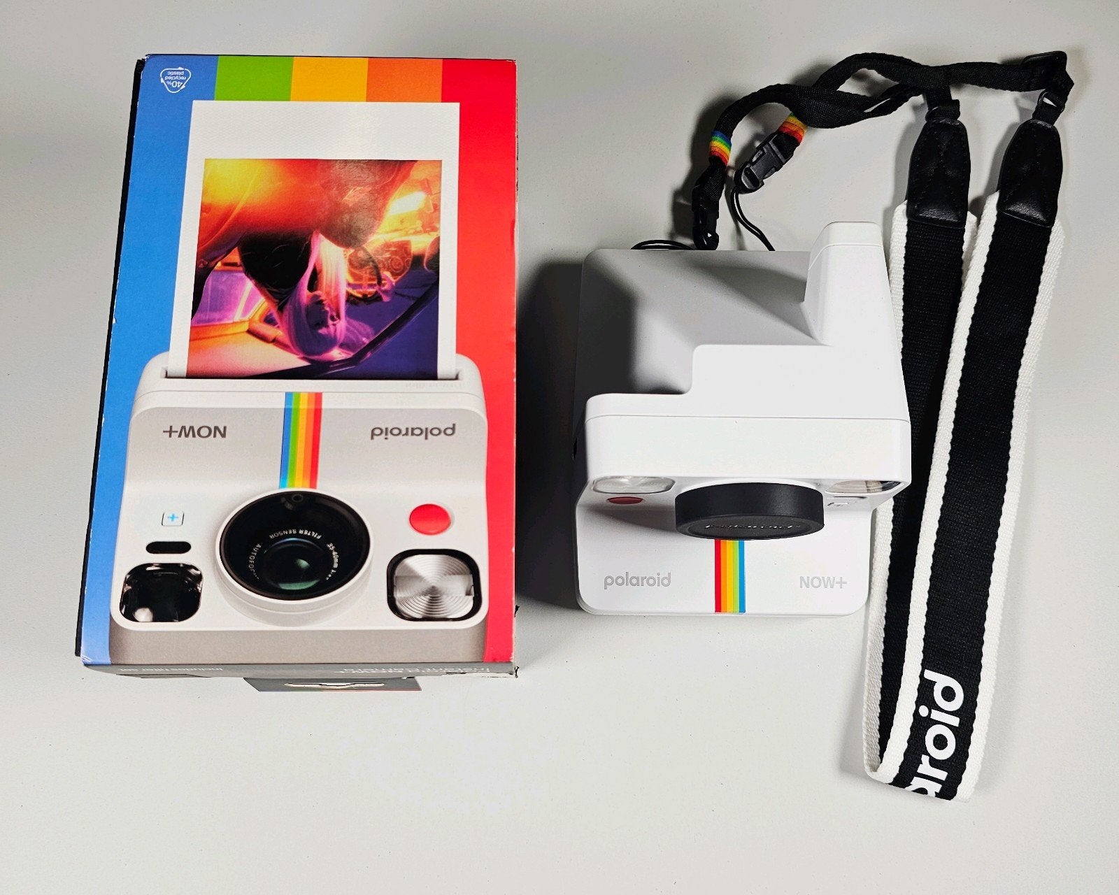 Polaroid Now+ Gen 2 – Wit (Inclusief Filter Set), Ophalen of Verzenden, Zo goed als nieuw, Nvt, Overige Merken