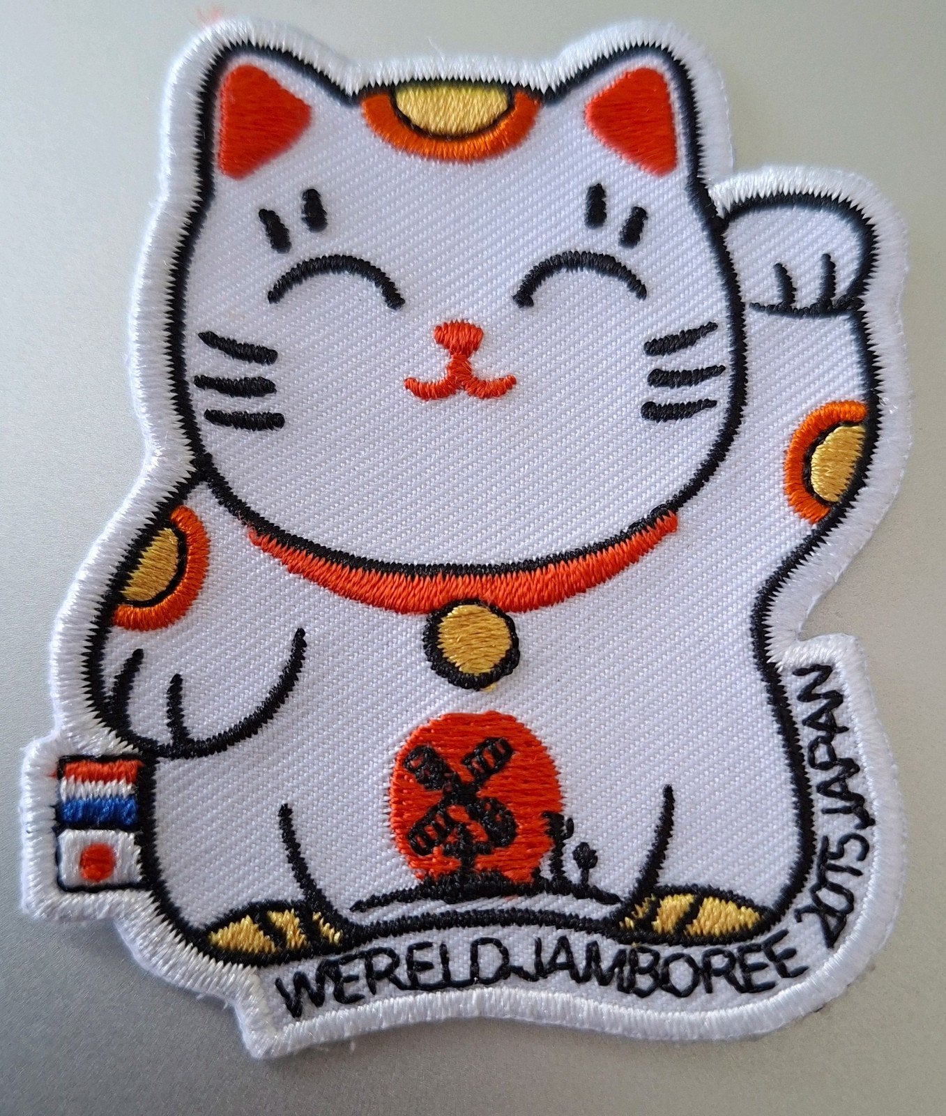 Wereld Jamboree 2015 Japan Sponsorbadge, Ophalen of Verzenden, Nieuw, Overige typen