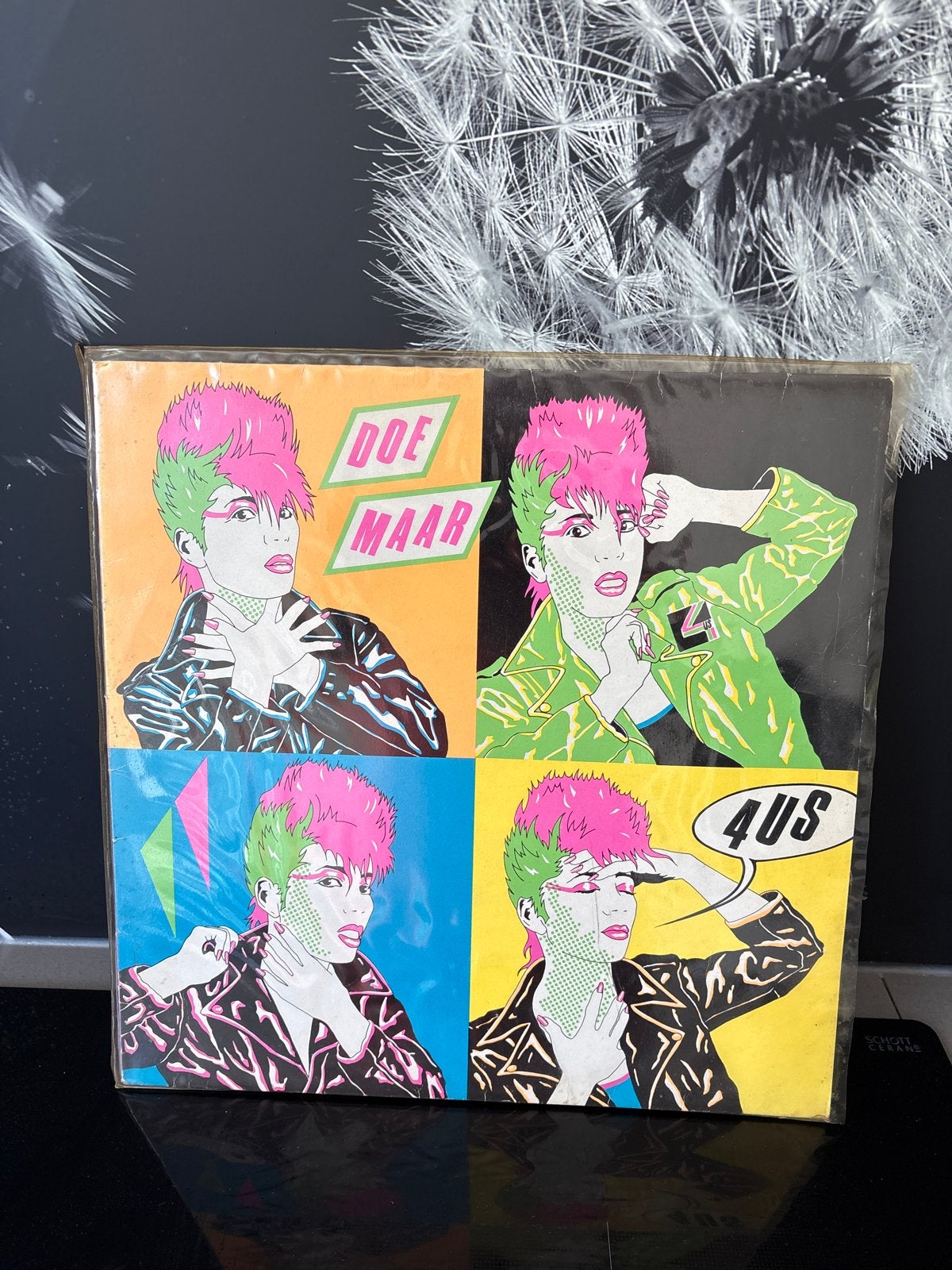 Doe Maar - 4US LP (1981) - Originele persing, Cd's en Dvd's, LP, Gebruikt, Pop, Originele persing