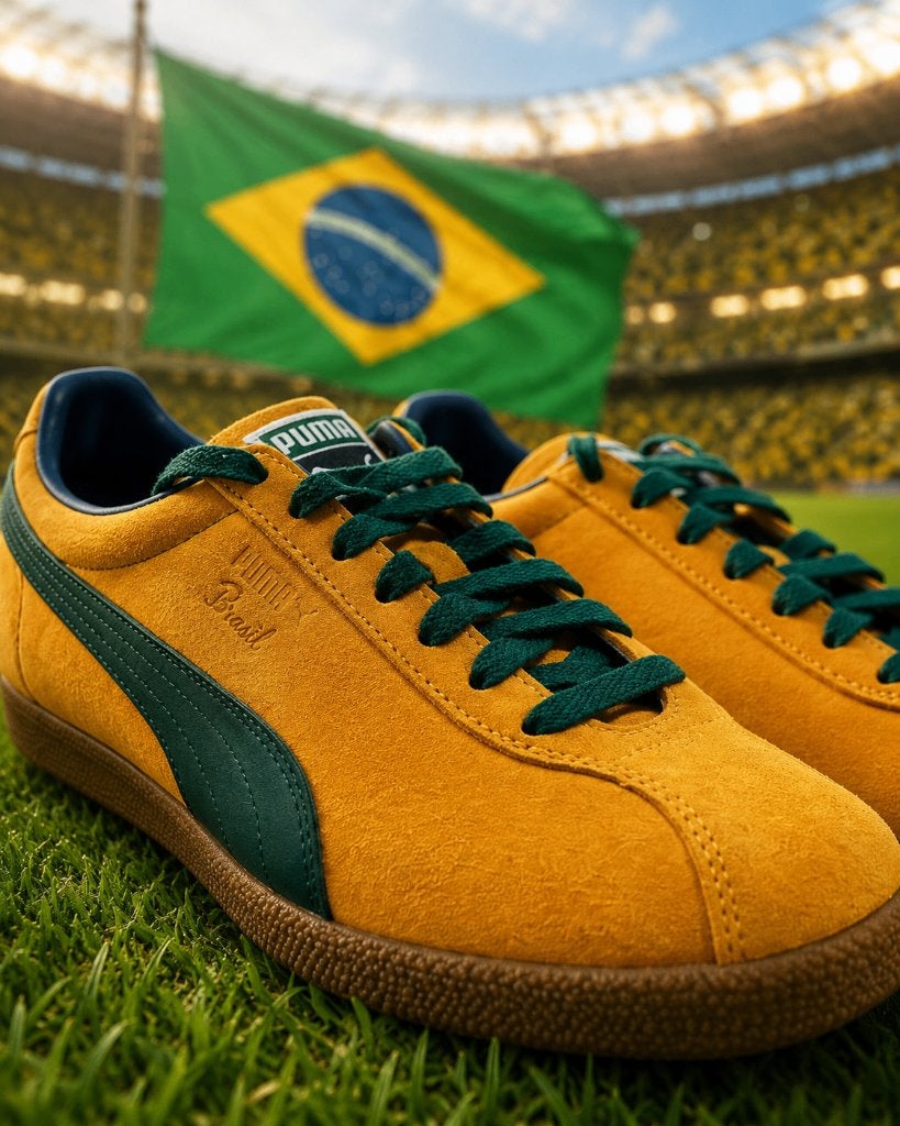 PUMA sneakers Brazil Tangerine Dark myrtle , nieuw in doos, Ophalen of Verzenden, Nieuw, Schoenen