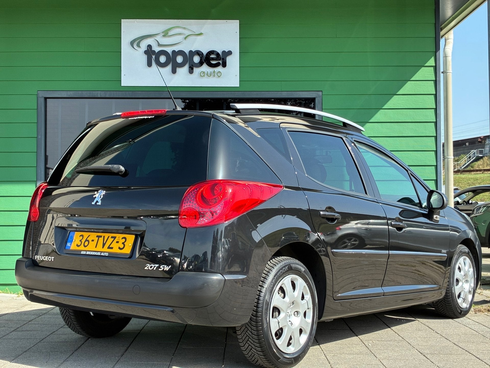 Peugeot 207 SW 1.4 VTi Sportium|1e Eigenaar|NAP|Airco|Cruise, Voorwielaandrijving, Euro 5, Gebruikt, Zwart
