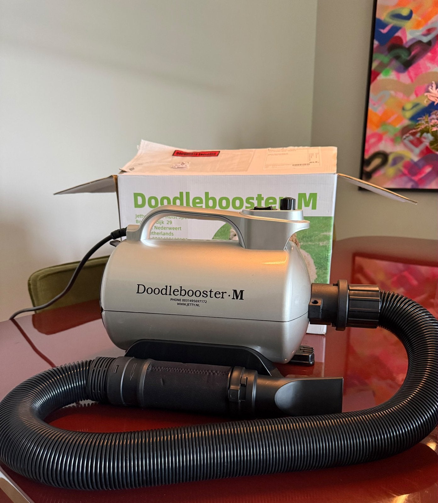 Doodlebooster M waterblazer – slechts 1x gebruikt, Overige merken, Ophalen, Zo goed als nieuw, Waterblazer/föhn