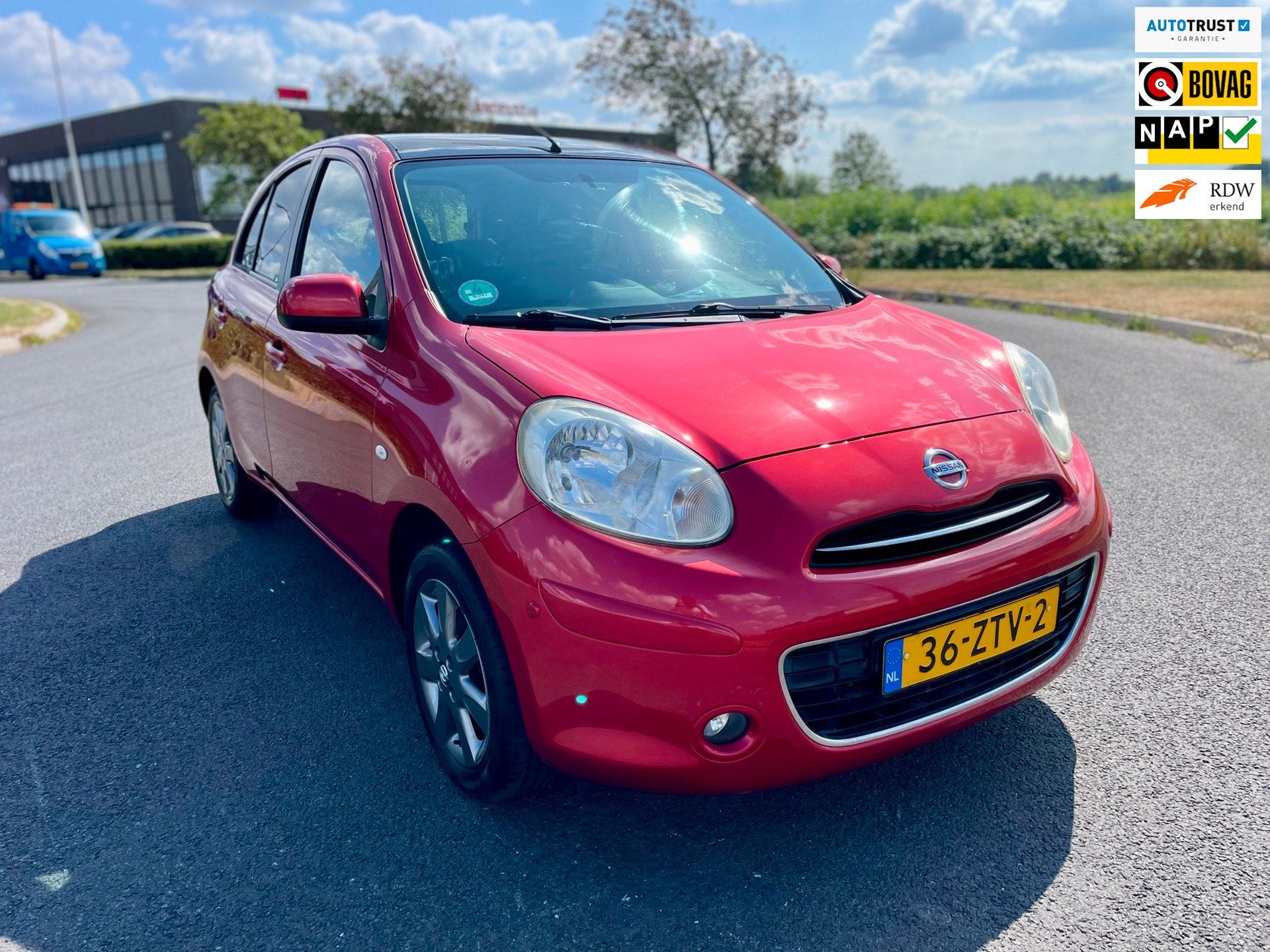 Nissan Micra 1.2 DIG-S ELLE Aut, Pano, Carplay, Pdc, Cruise/, Euro 5, Stof, 1198 cc, 982 kg