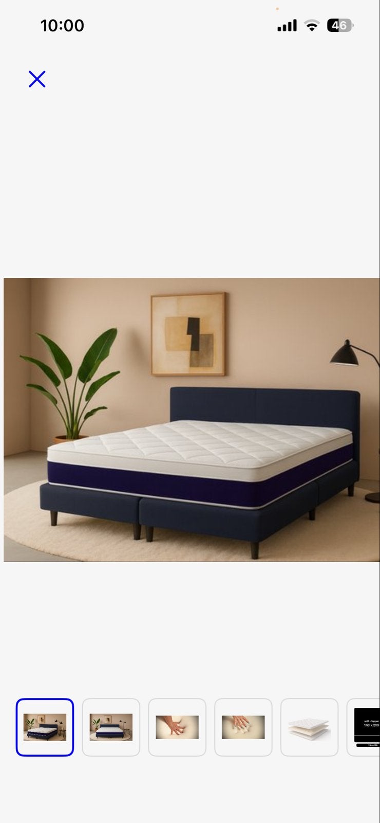 Nieuwe Splittopper 160x200 - Comfortabel en Duurzaam, Ophalen, Matras, 200 cm, 160 cm