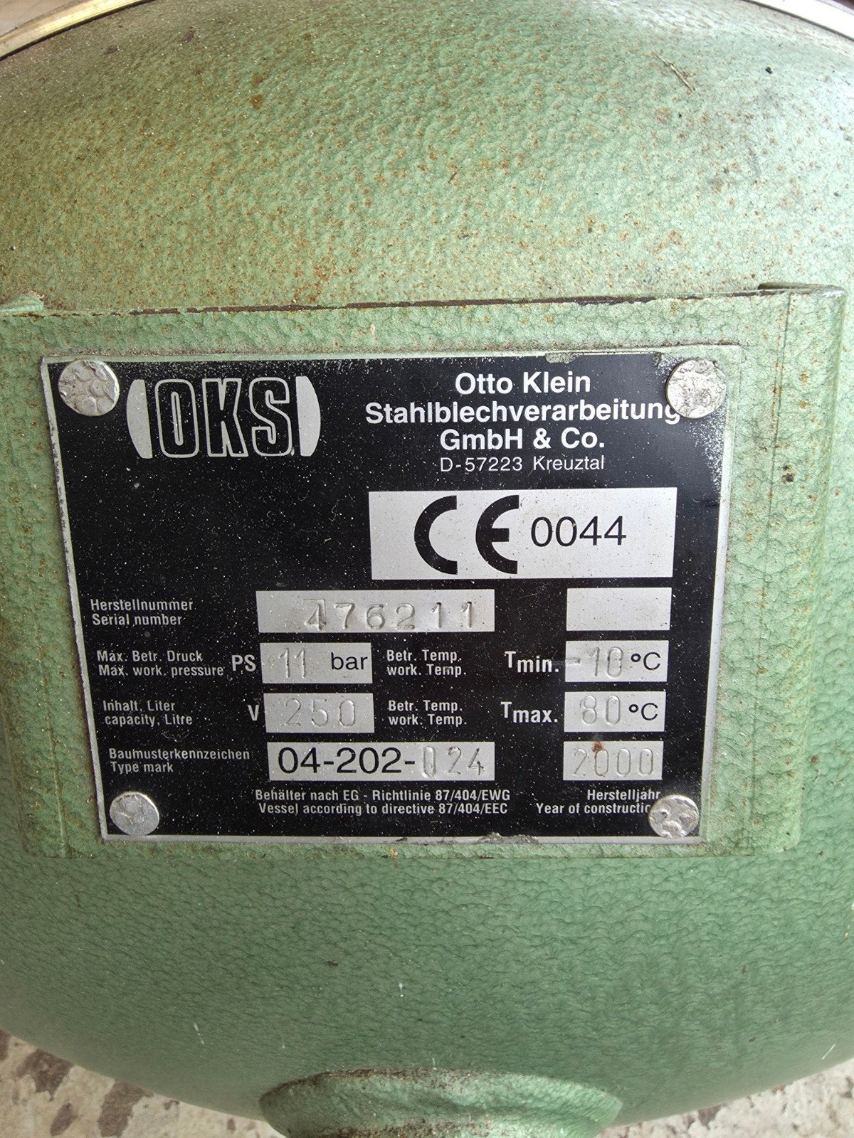 Creemers Compressor (defect), Ophalen