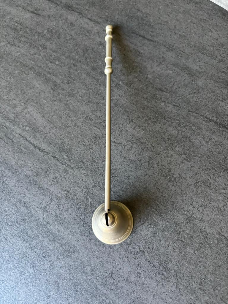 Kaarsen dover roestvrij staal,  lang 25 cm, Ophalen of Verzenden, Gebruikt, Metaal