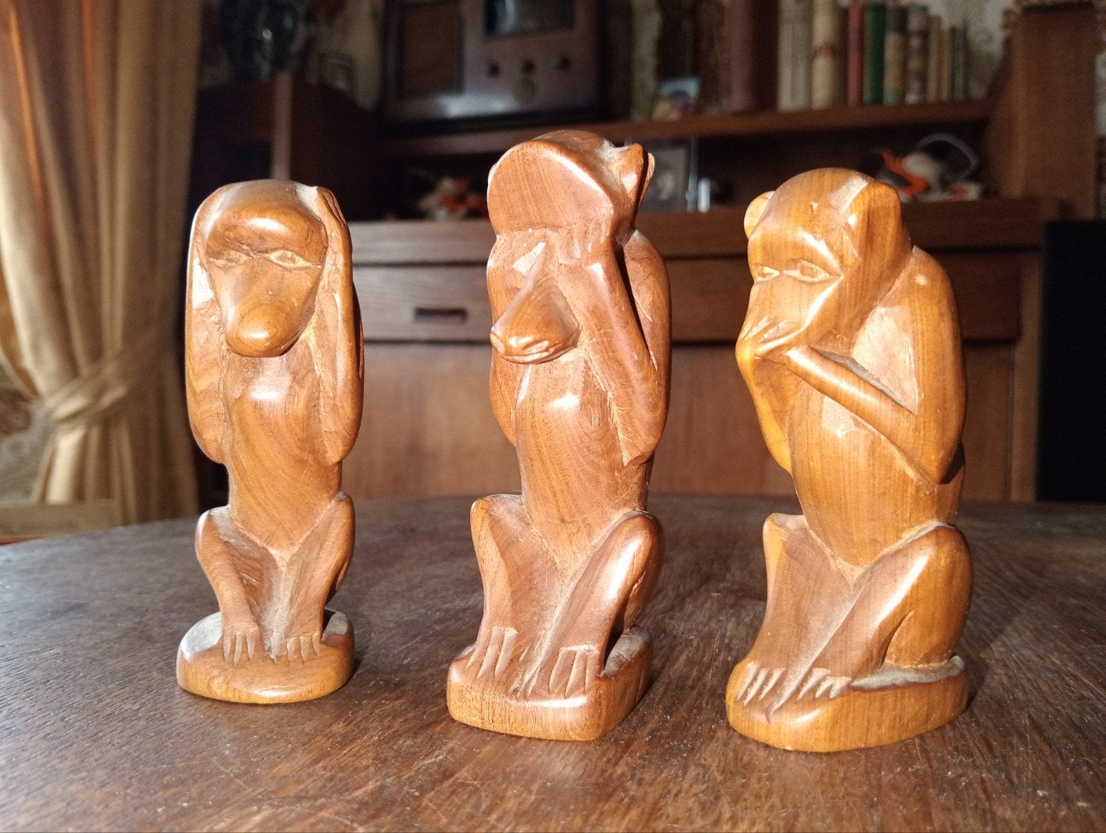Aapjes: horen zien zwijgen, Antiek en Kunst, Ophalen of Verzenden