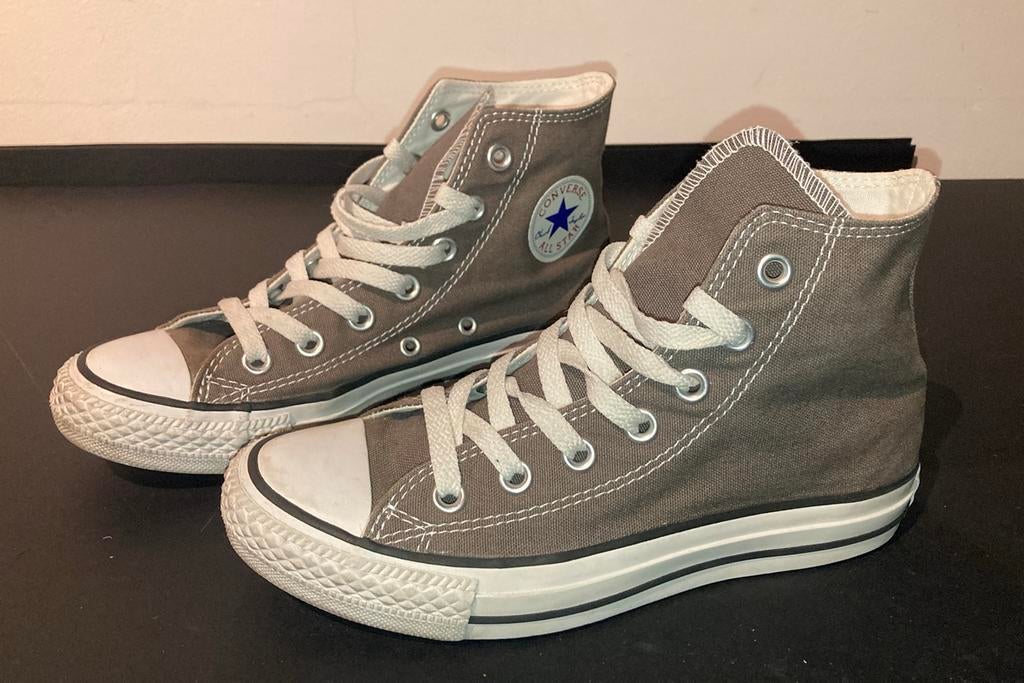 Converse All Stars - Grijs - Maat 36!, Ophalen of Verzenden, Grijs, Sneakers of Gympen, Zo goed als nieuw