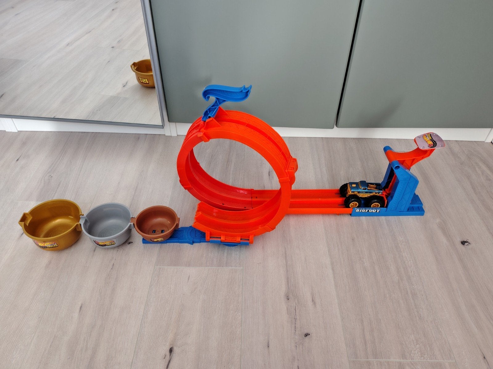 Hot Wheels Monstertrucks Bigfoot 50 jaar bestaan, Ophalen of Verzenden, Gebruikt
