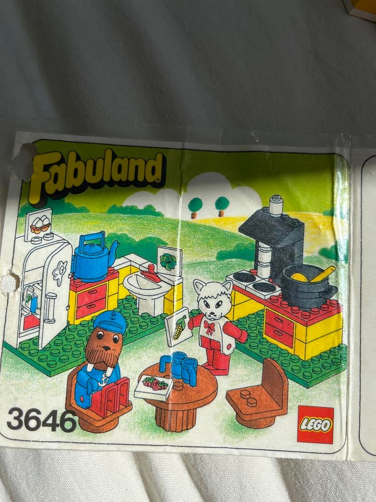 Lego Fabuland 3646: Complete set met instructies, Gebruikt, Overige thema's, Lego, Ophalen of Verzenden