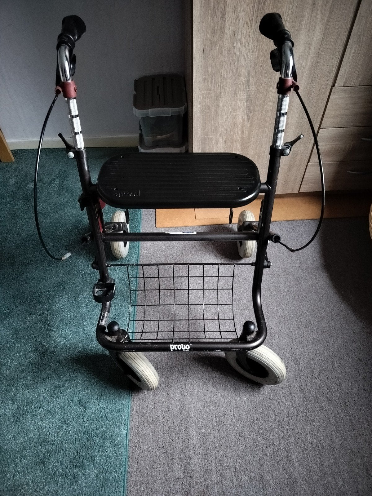Rollator, Ophalen, Gebruikt