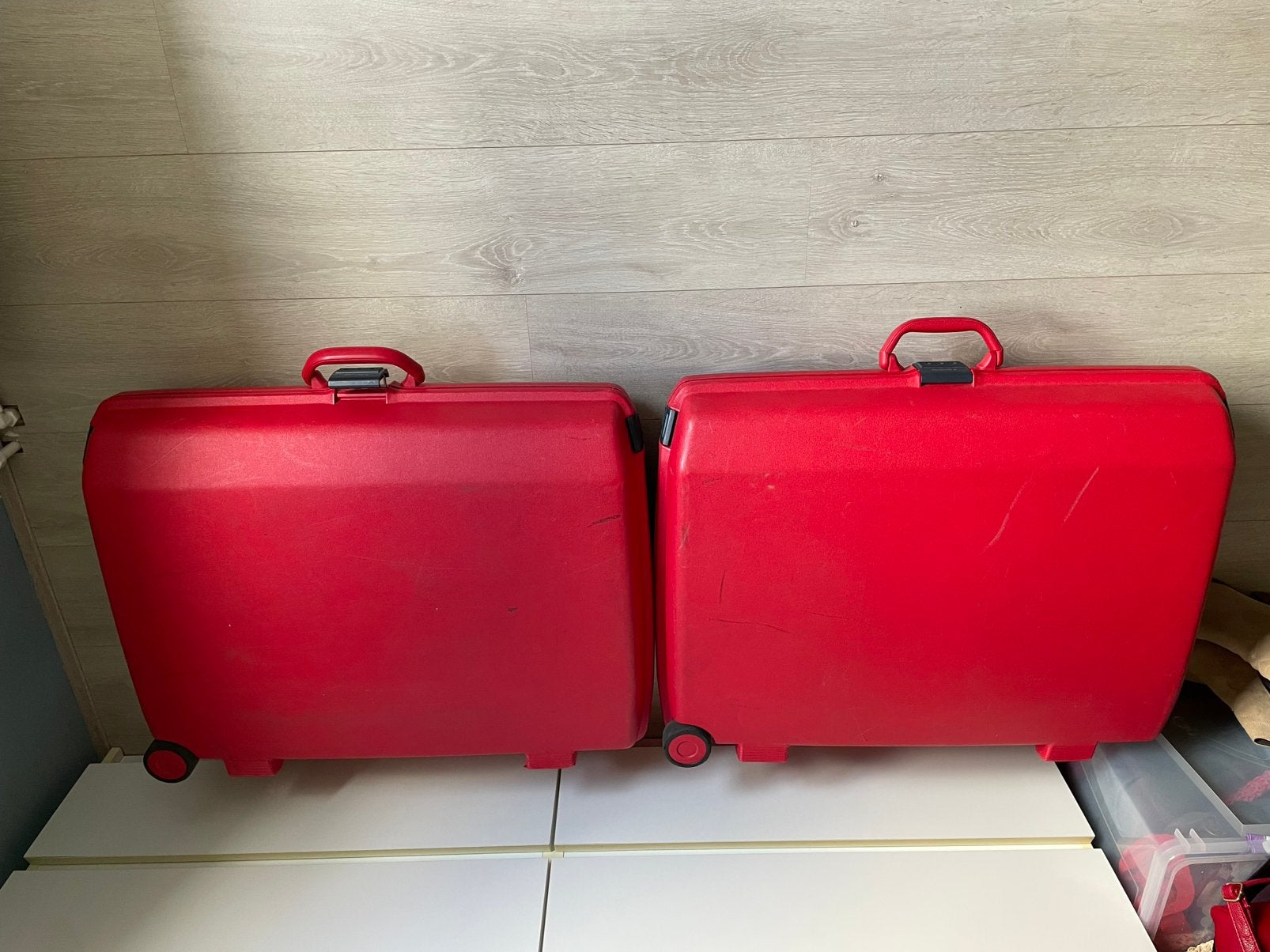 Reiskoffers Samsonite, Ophalen, Gebruikt, Hard kunststof