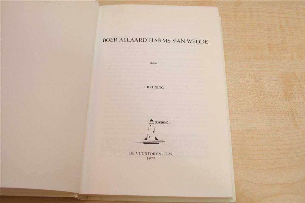 Boer Allaard Harms van Wedde — Streekroman uit Westerwolde, Ophalen of Verzenden, Gelezen