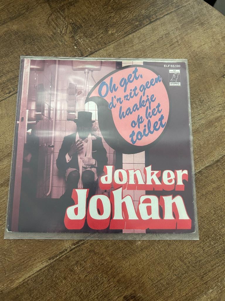 Johan Jonker-Oh d''r zit geen haakje op het toilet, Ophalen of Verzenden, Zo goed als nieuw, Nederlandstalig