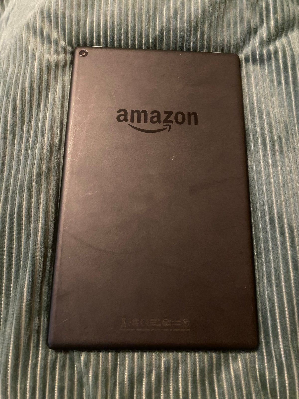 Amazon Fire HD 10 (7e generatie) met hoes, Verzenden, Gebruikt, 10 inch, Wi-Fi