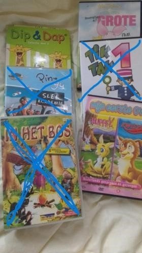 Veel Kinder dvd's o.a. knorretje tik tak etc. ook losse koop, Cd's en Dvd's, Dvd's | Kinderen en Jeugd, Gebruikt, Alle leeftijden