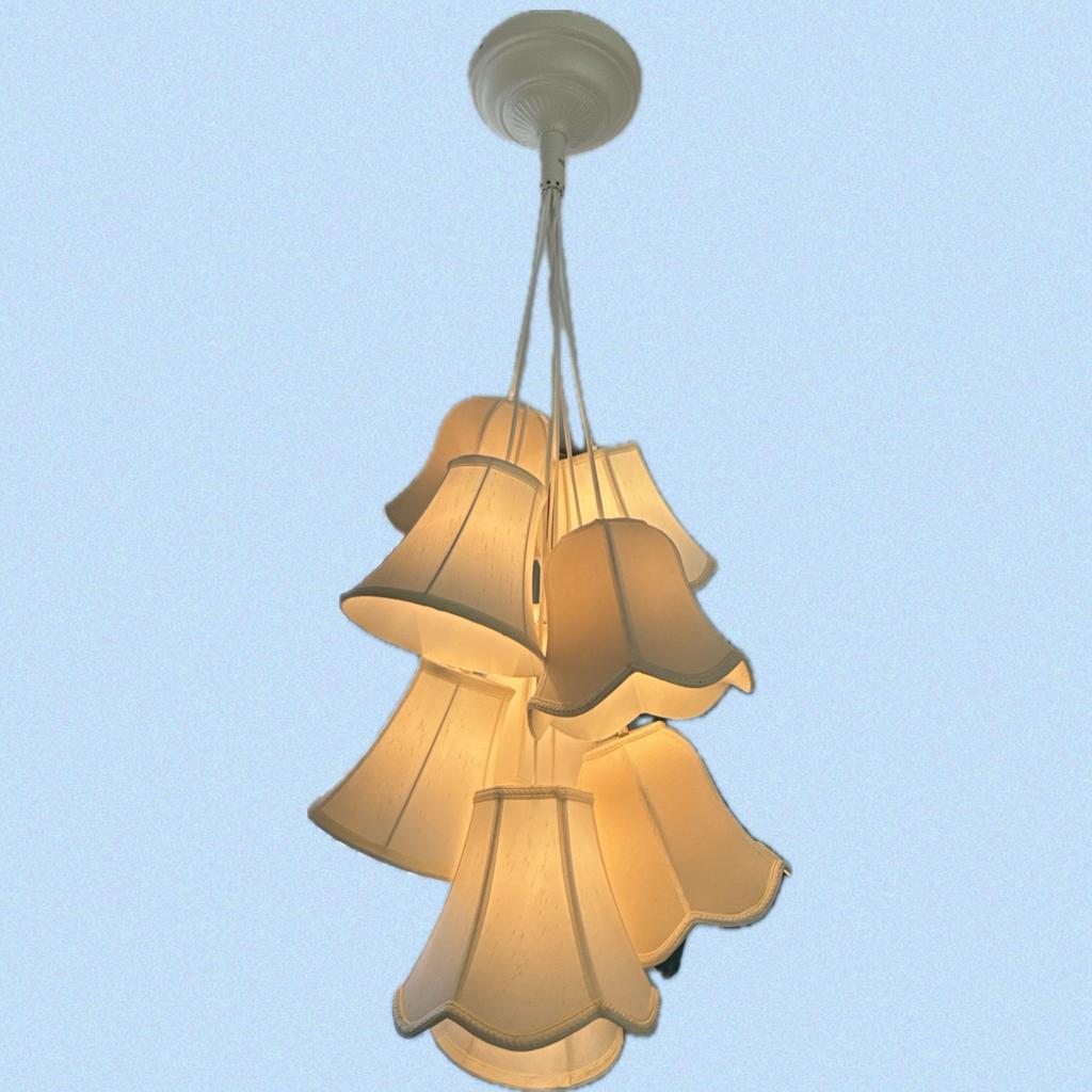 Zuiver Granny hanglamp wit, Huis en Inrichting, Lampen | Hanglampen, Zo goed als nieuw, Ophalen