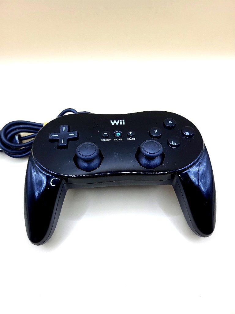 Nintendo Wii Classic Controller Pro Zwart, Nintendo, Nintendo support, Overige genres, 1 speler