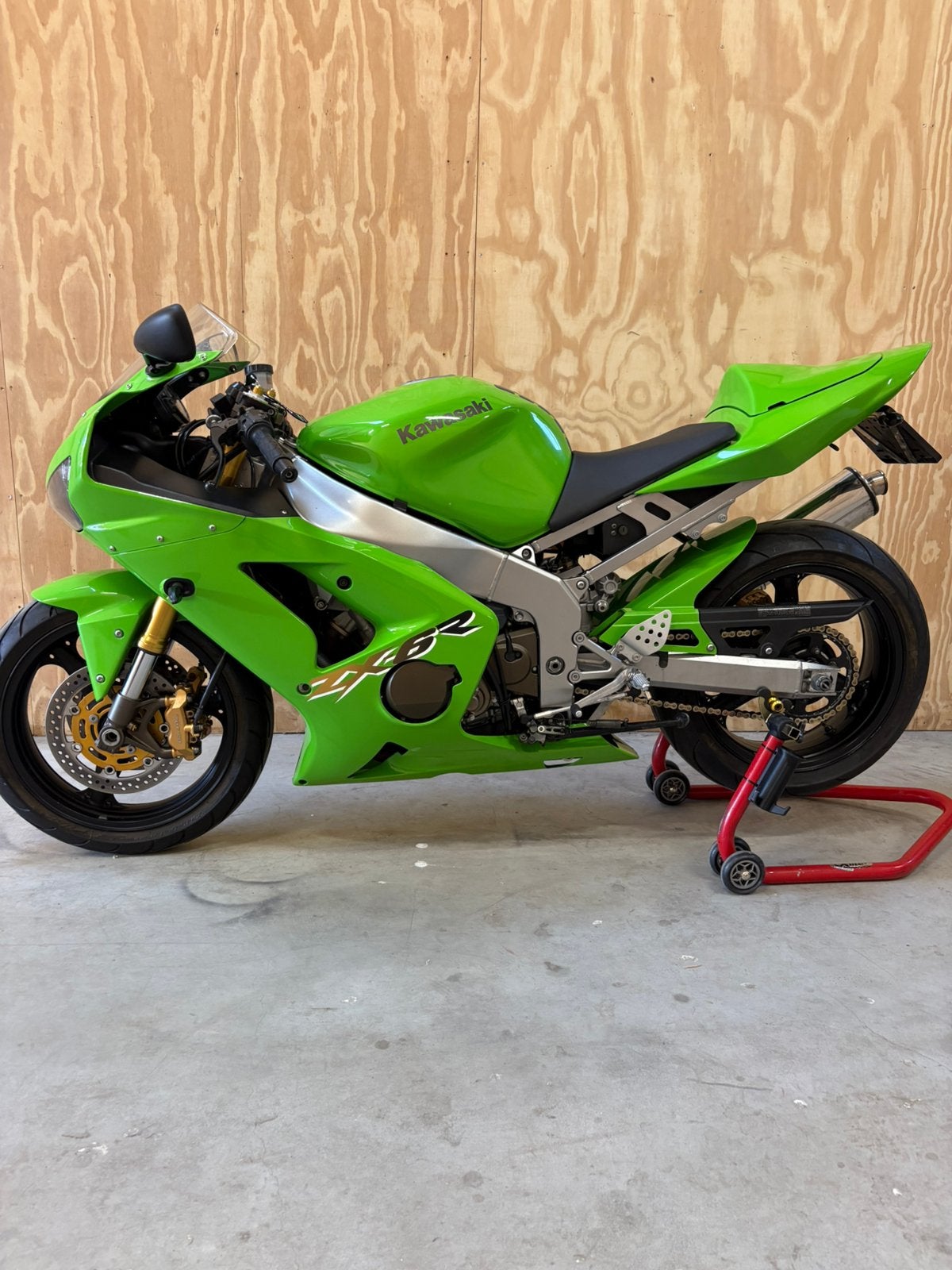 Kawasaki zx6r, Sportuitlaat, Occasion, Motorrijbewijs A, Super Sport