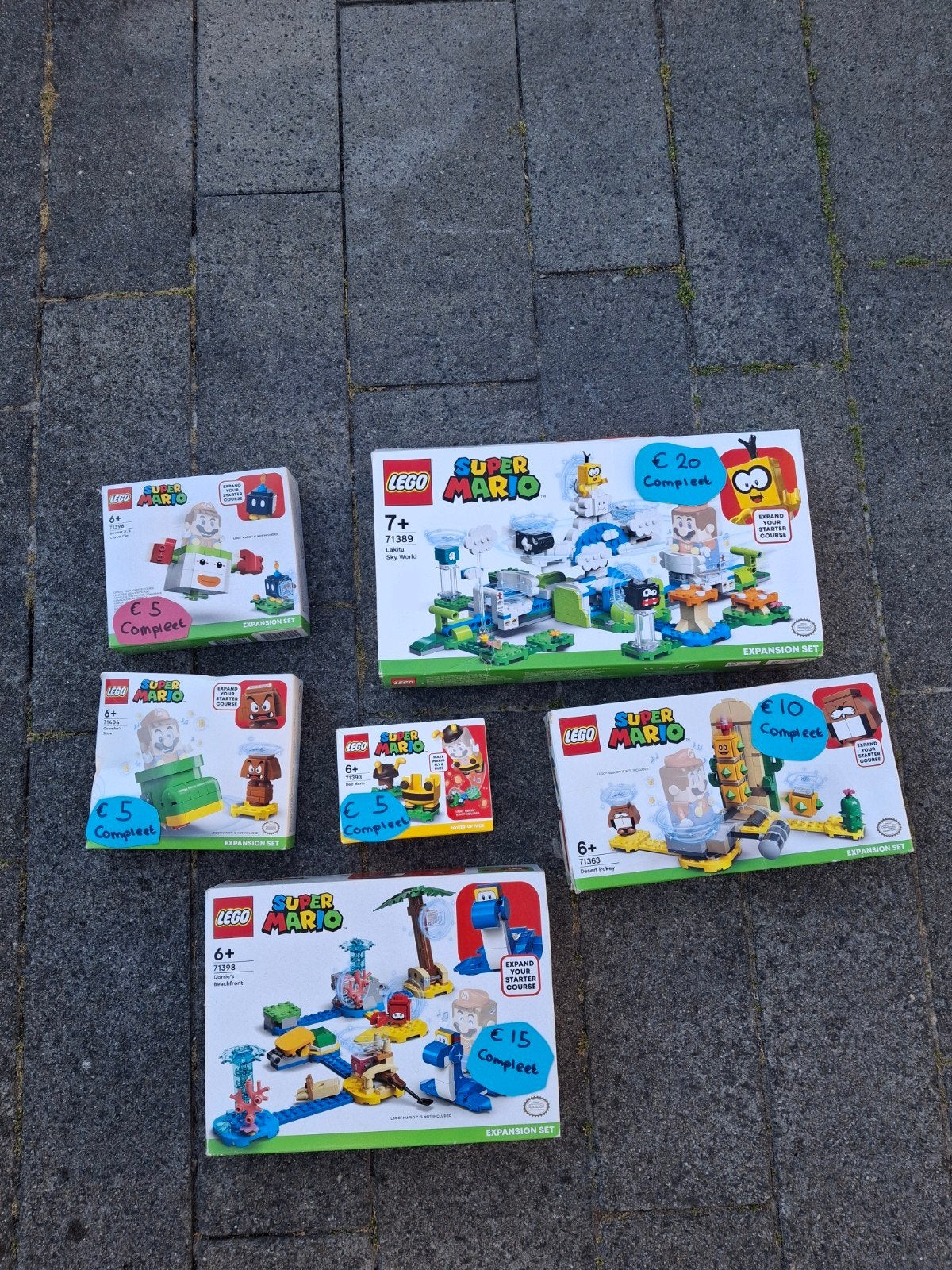 super Mario lego, Kinderen en Baby's, Speelgoed | Kinderpuzzels, Ophalen, Meer dan 50 stukjes, Zo goed als nieuw, 6 jaar of ouder