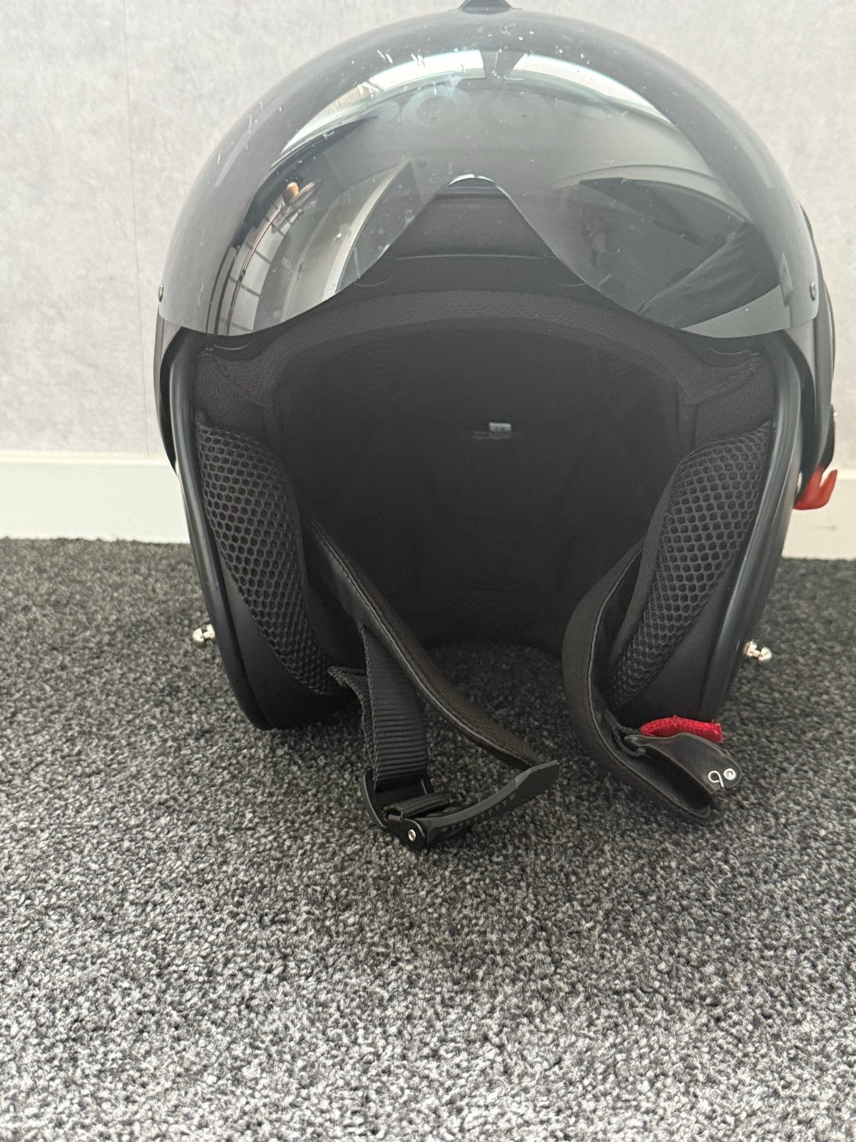 Boxer helm v8 maat 57 - Zo goed als nieuw, Motoren, Kleding | Motorhelmen, M, Systeemhelm, Tweedehands, Ophalen