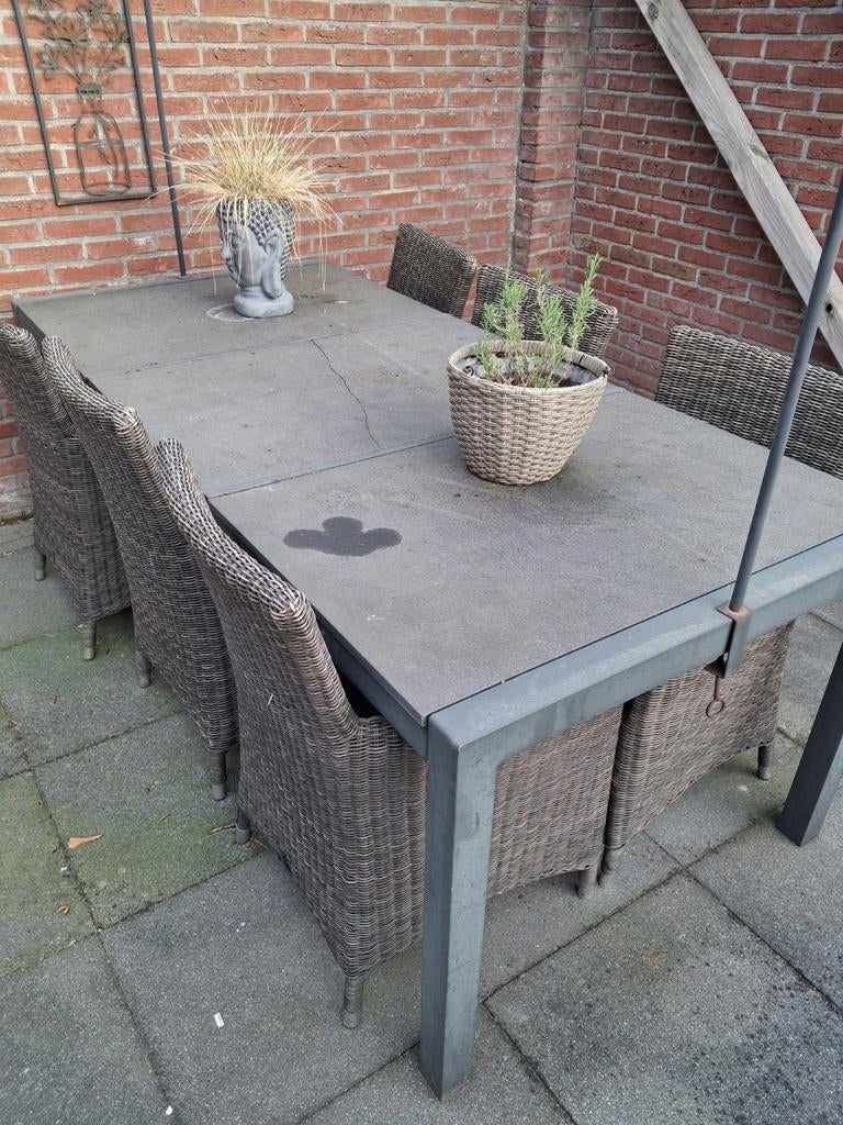 Tuintafel  zonder stoelen, Ophalen, Gebruikt, Overige materialen