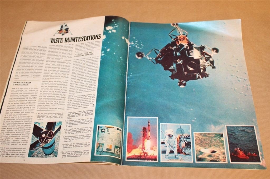 Wat Zoeken We op de Maan — Maanlanding — Vintage Uitg. 1969, Ophalen of Verzenden, Gelezen, Europa