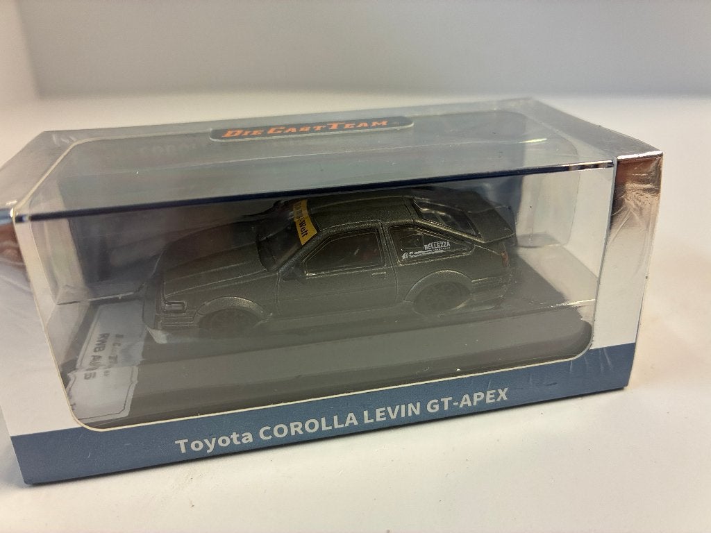 89158: Toyota Corolla Levin GT-Apex - The Diecast Team 1:64, Auto, Nieuw, Ophalen of Verzenden, Bachsatztstr. 54 D 72131 Ofterdingen, Germany