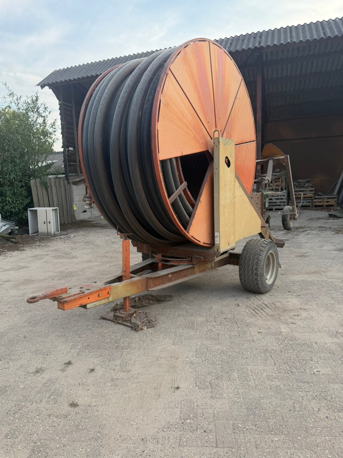 Beregening haspel, Zakelijke goederen, Ophalen, Fruitteelt, Beregening en Drainage