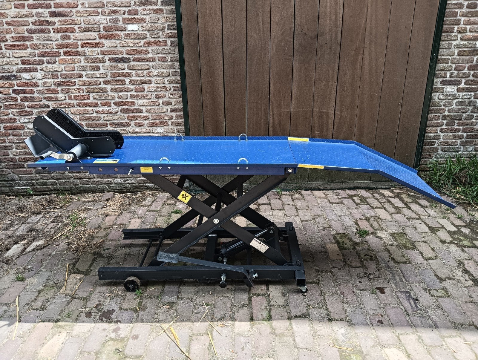 Heftafel Scooter /brommer, Ophalen