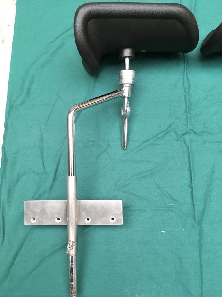 set beensteunen kniesteunen voor behandelbank gyneacologie, Diversen, Niet ingevuld, Niet ingevuld, Niet ingevuld