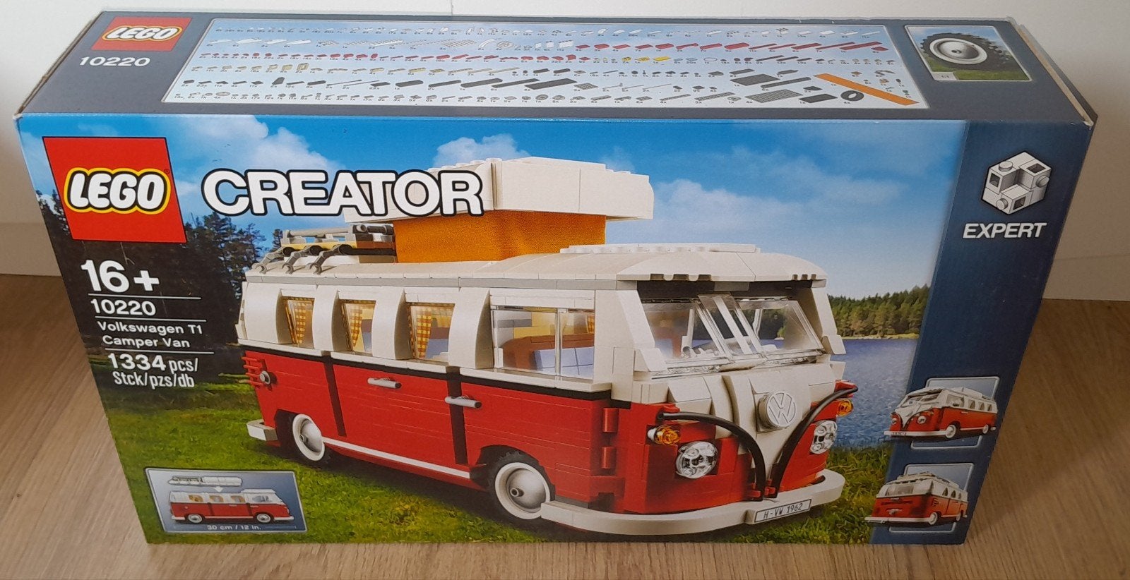 Lego vw bus volkswagen 10220 nieuw in doos ongeopend creator, Lego, Nieuw, Ophalen of Verzenden, Ongeopend/sealed