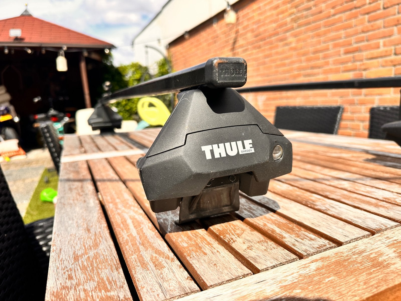 Thule Evo Clamp dakdragerset VW Golf 7 met fietsendrager, Ophalen, Gebruikt