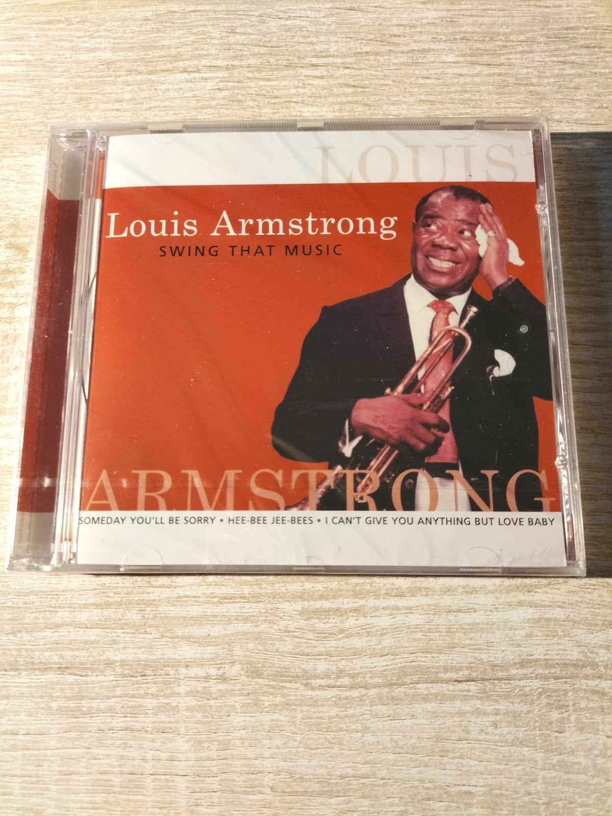 Louis Armstrong - swing that music, Ophalen of Verzenden, Nieuw in verpakking