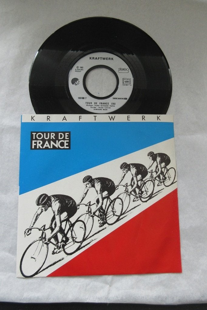 Kraftwerk, Tour de France 1983  Frankrijk, Cd's en Dvd's, Overige genres, 7 inch, Ophalen of Verzenden, Fotohoes