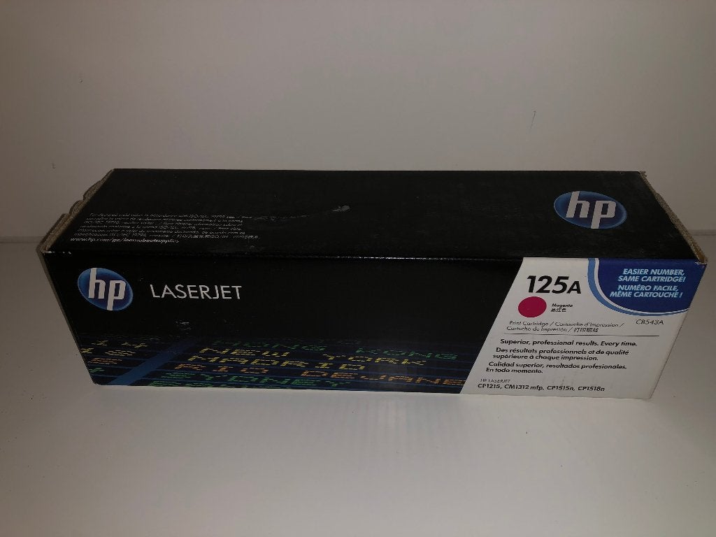 2x HP Laserjet 125A Magenta cartridge, Code CB543A, Ophalen of Verzenden, Nieuw, Toner, HP