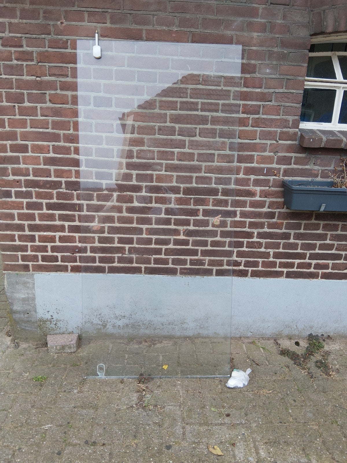 Glazen douchedeur, Doe-het-zelf en Verbouw, Sanitair, Ophalen, Douche