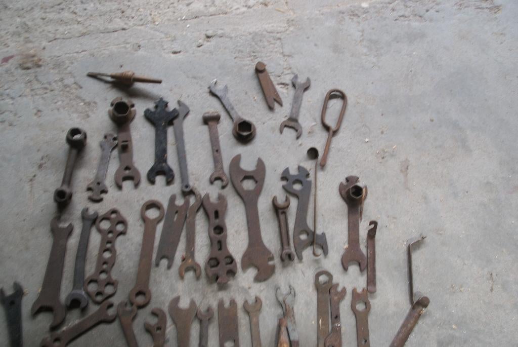 verzameling antiek fietsmakers gereedschap, Antiek en Kunst, Antiek | Gereedschap en Instrumenten, Ophalen of Verzenden