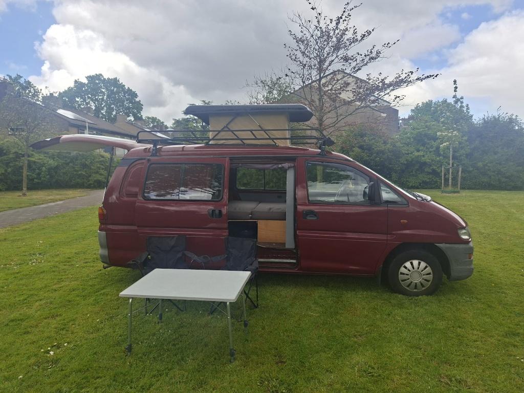 Mitsubishi L400 Camper | 2001 | APK t/m april 2027 |, Auto's, Achterwielaandrijving, Overige modellen, Overige carrosserieën, Origineel Nederlands