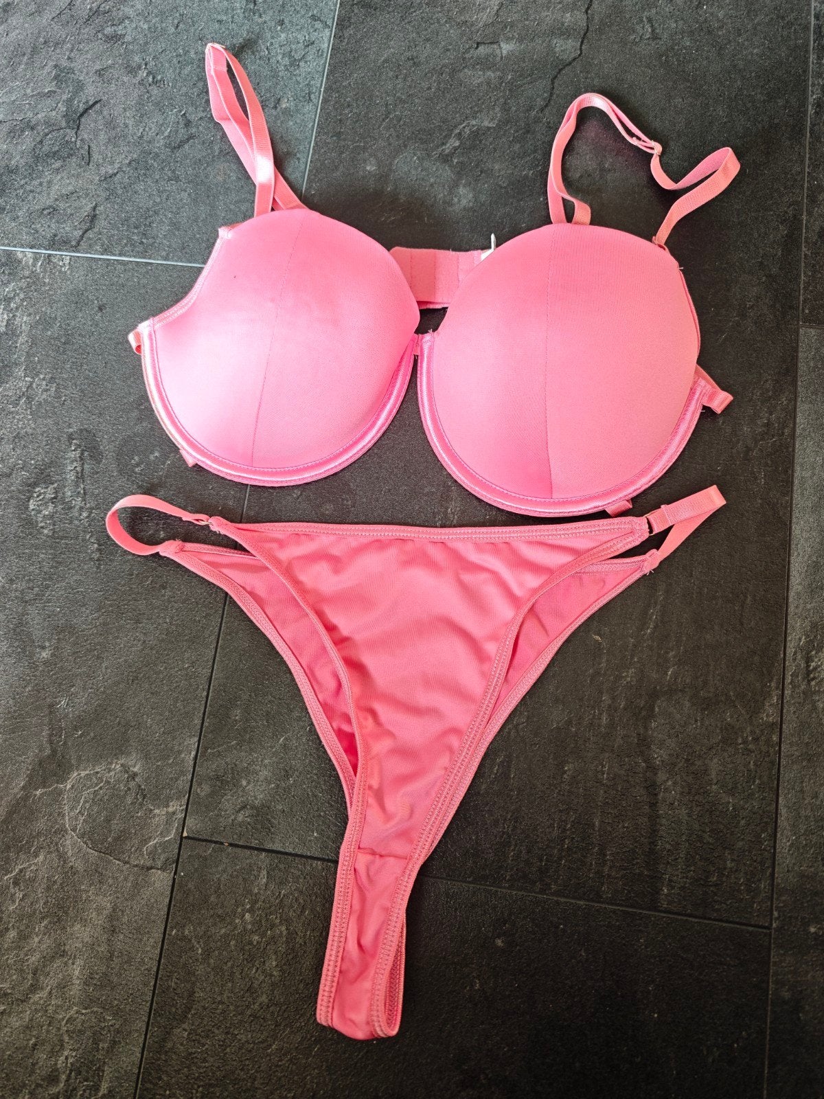 Candy Roze Lingerie Setje Maat M (BH 80B) - Nieuw!, Ophalen of Verzenden, Roze, Setje