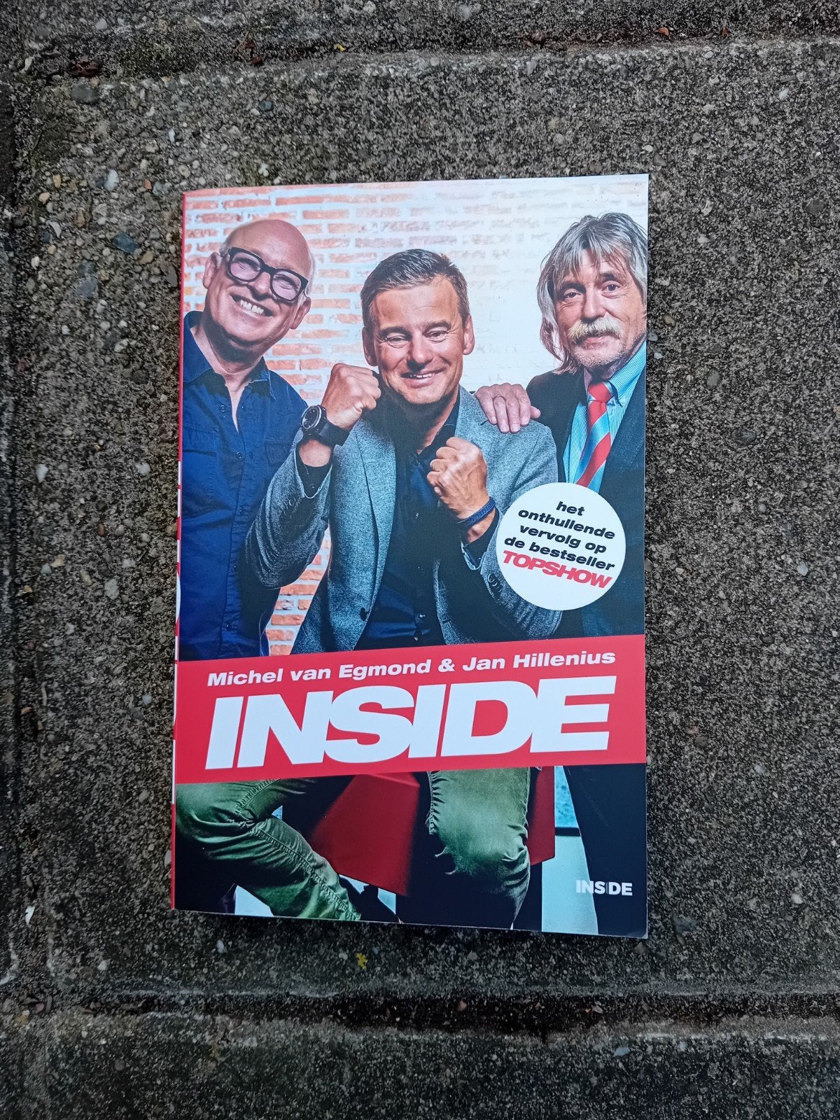 Inside - Michel van Egmond & Jan Hillenius (Boek), Boeken, Romans, Gelezen, Nederland, Ophalen of Verzenden