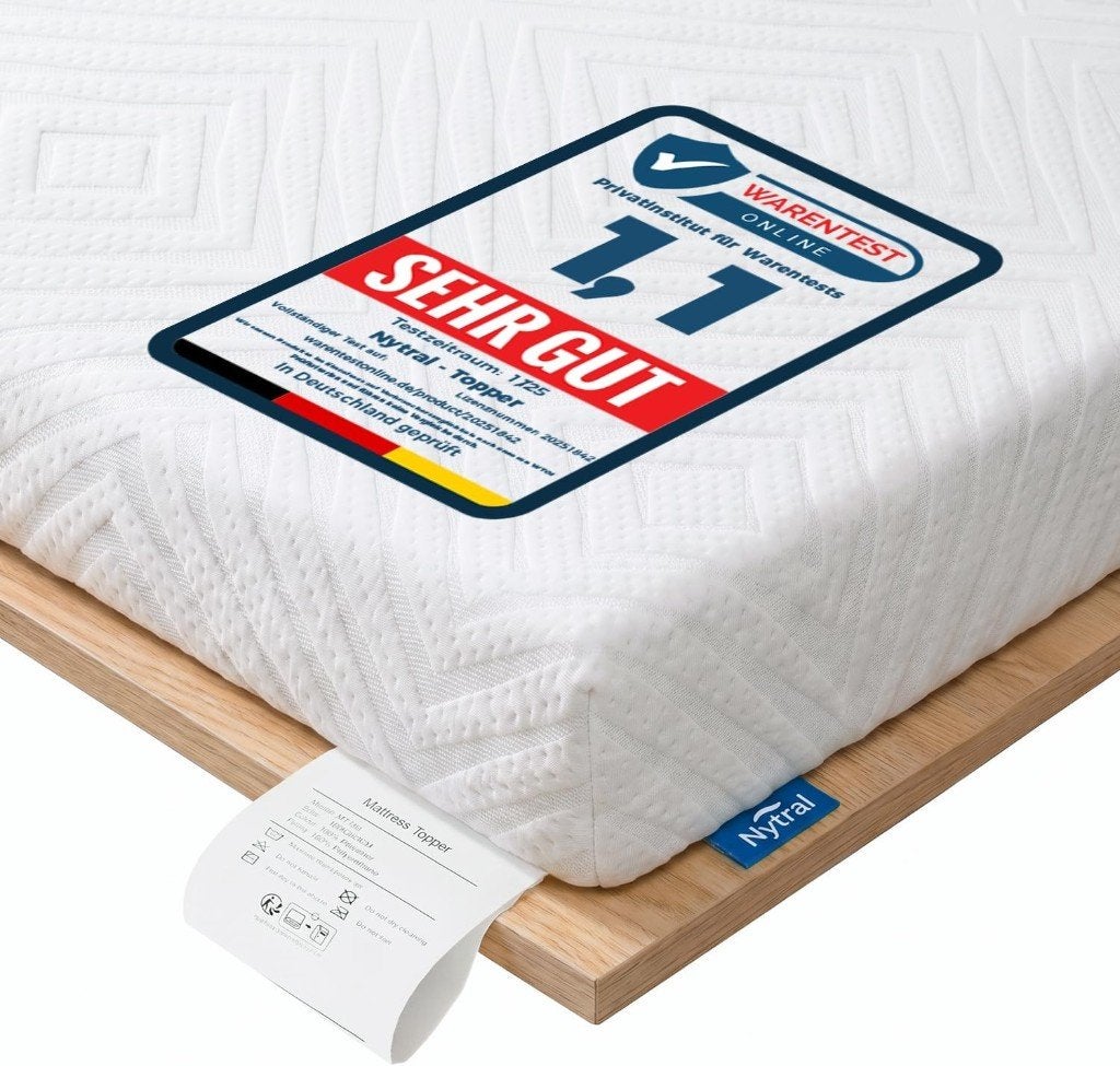 Matras 180 x 200 cm  7,5 cm dik - nieuw in doos, Ophalen, Matras, 180 cm, 200 cm