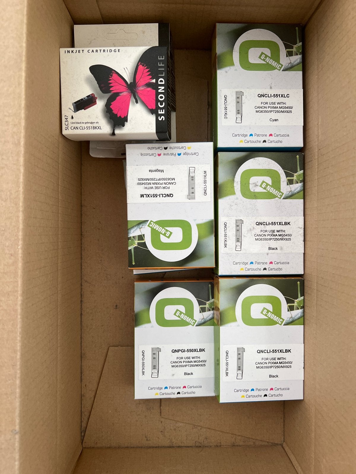 Inktcartridges voor Canon Pixma - Diverse kleuren, Ophalen of Verzenden, Nieuw, Cartridge