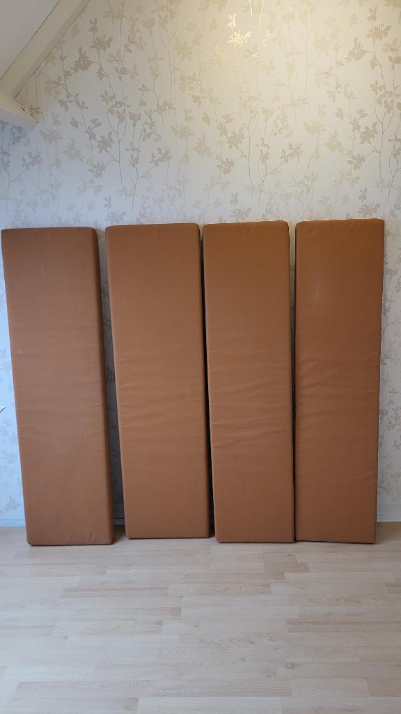 4 Kussens Holtkamper Flyer Terracotta (140 breed), Caravans en Kamperen, Kampeeraccessoires, Ophalen, Zo goed als nieuw
