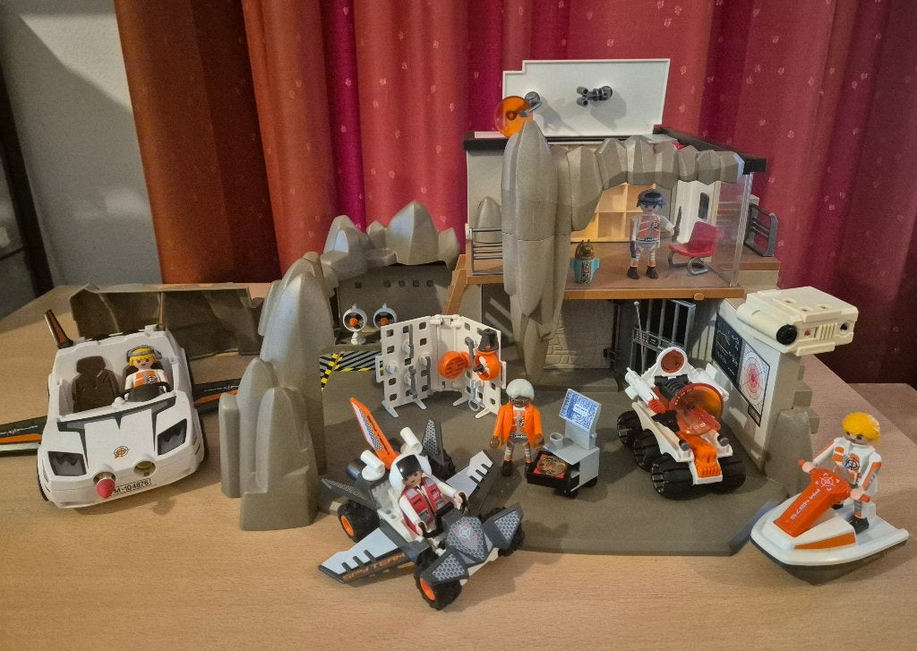Playmobil Top agents hoofdkwartier 4875, Gebruikt, Gebouw, Ophalen of Verzenden, City action