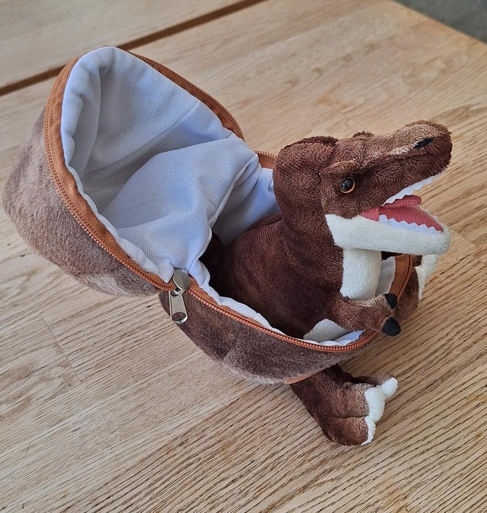 Dinosaurus met ei, Kinderen en Baby's, Speelgoed | Knuffels en Pluche, Ophalen of Verzenden, Overige typen