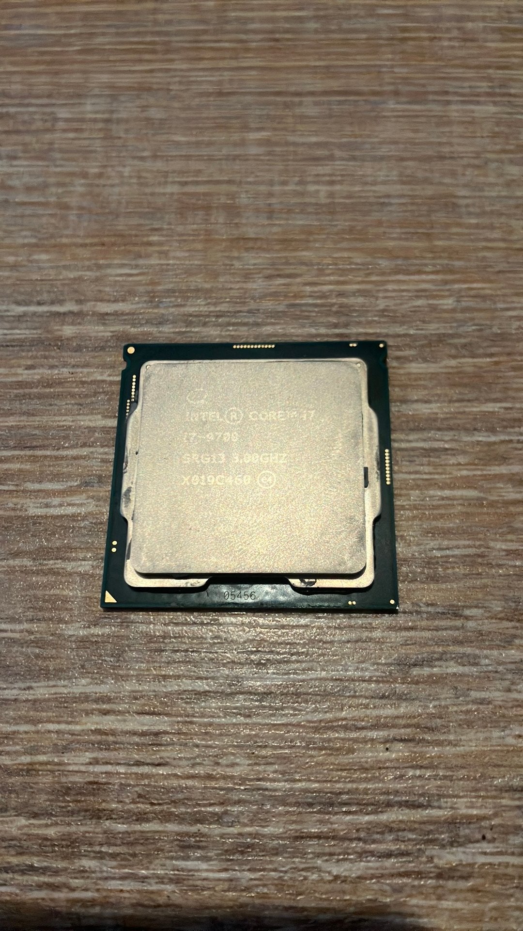 Intel Core i7 9700 processor, Ophalen, Zo goed als nieuw, 8-core, 3 tot 4 Ghz