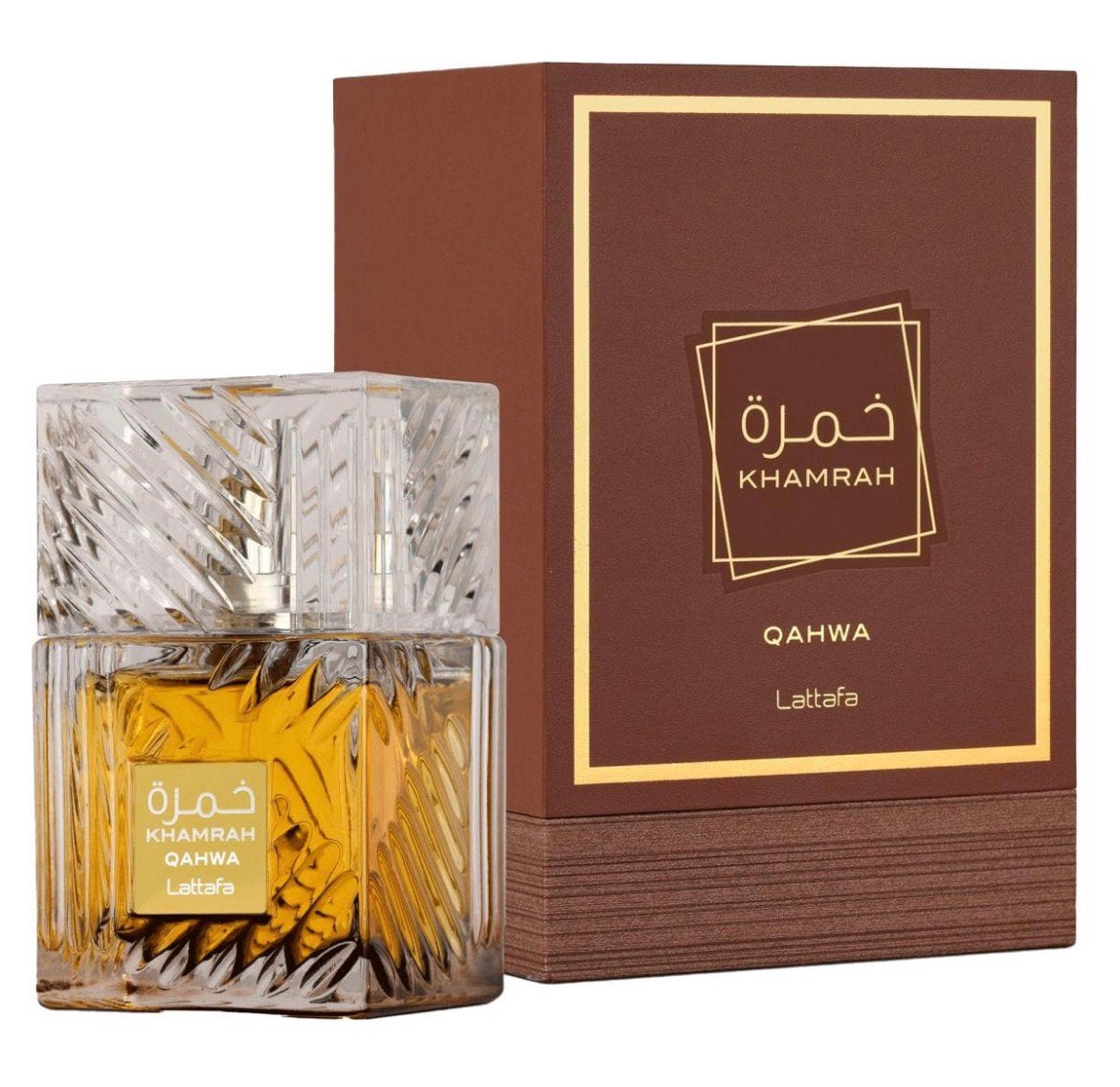 Lattafa Khamrah Qahwa Eau de Parfum 100 ml -Unisex, Www.lattafa.com, Ophalen of Verzenden, Zo goed als nieuw, 2723 RT Zoetermeer, Nederland